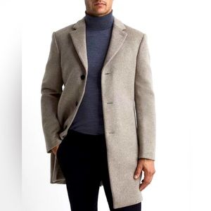 Reiss Gable Wool Overcoat